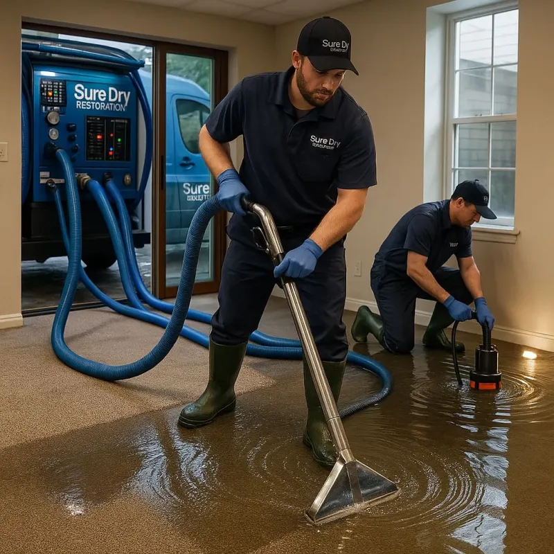 Water Extraction and Removal process in Green Level, NC